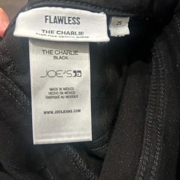 Joe's Jeans Black High Rise Skinny - Picture 7 of 7